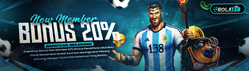 BONUS NEW MEMBER 20%