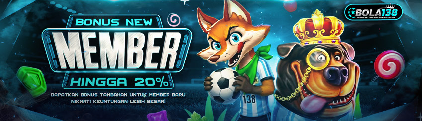 BONUS NEW MEMBER 20%